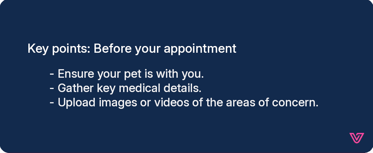 Key Points: Before your Appointment